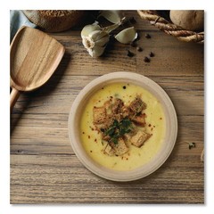 Dart 12FBRB 12 oz Compostable Fiber Dinnerware Bowl – Natural (1000/Carton) New