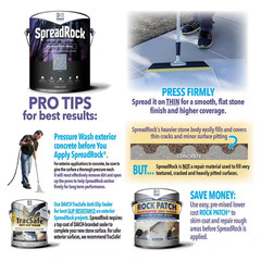 Spreadrock Granite Stone Coating 3-Gal Sandstone Interior/Exterior