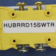 Hubbell RRD15SWTR White 15A Tamper Resistant Decorator Receptacle 125V Bulk