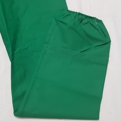 River City Sz M Overalls Protective Wear FLAME RESISTANT Green Rain PVC Tested