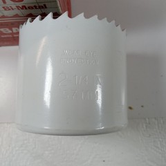Milwaukee 4/6 Bi-Metal Hole Saw 2-1/4 in 57mm Heavy-Duty USA