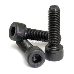 #10-32 Socket Head Cap Screws, Alloy Steel w/ Black Oxide, US SAE Fine Thread