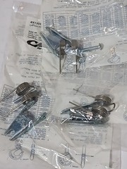 (3) Columbus McKinnon CM 4X1304 Hook Safety Latch Kit Size 4 Rigging Replacement