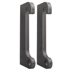 1 Pair Blank Quick Attach Loader Mounts For Cat IT28 Loader mounts Steel