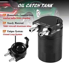 Rulline Universal 350Ml Oil Catch Can Tank 0046 Aluminum Polish Baffled