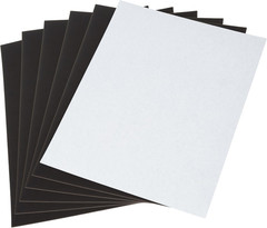6PCS Black Self Adhesive Sheets, 30mil Thick 8×10 inch Magnetic Sheets with Adhe
