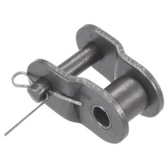 5pcs #40 Chain Offset Half Link Roller 1/2″ Pitch Carbon Steel for 08A Chain