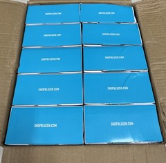 BLUZEN Disposable Vinyl Gloves, Size XL, 1,000 PACK