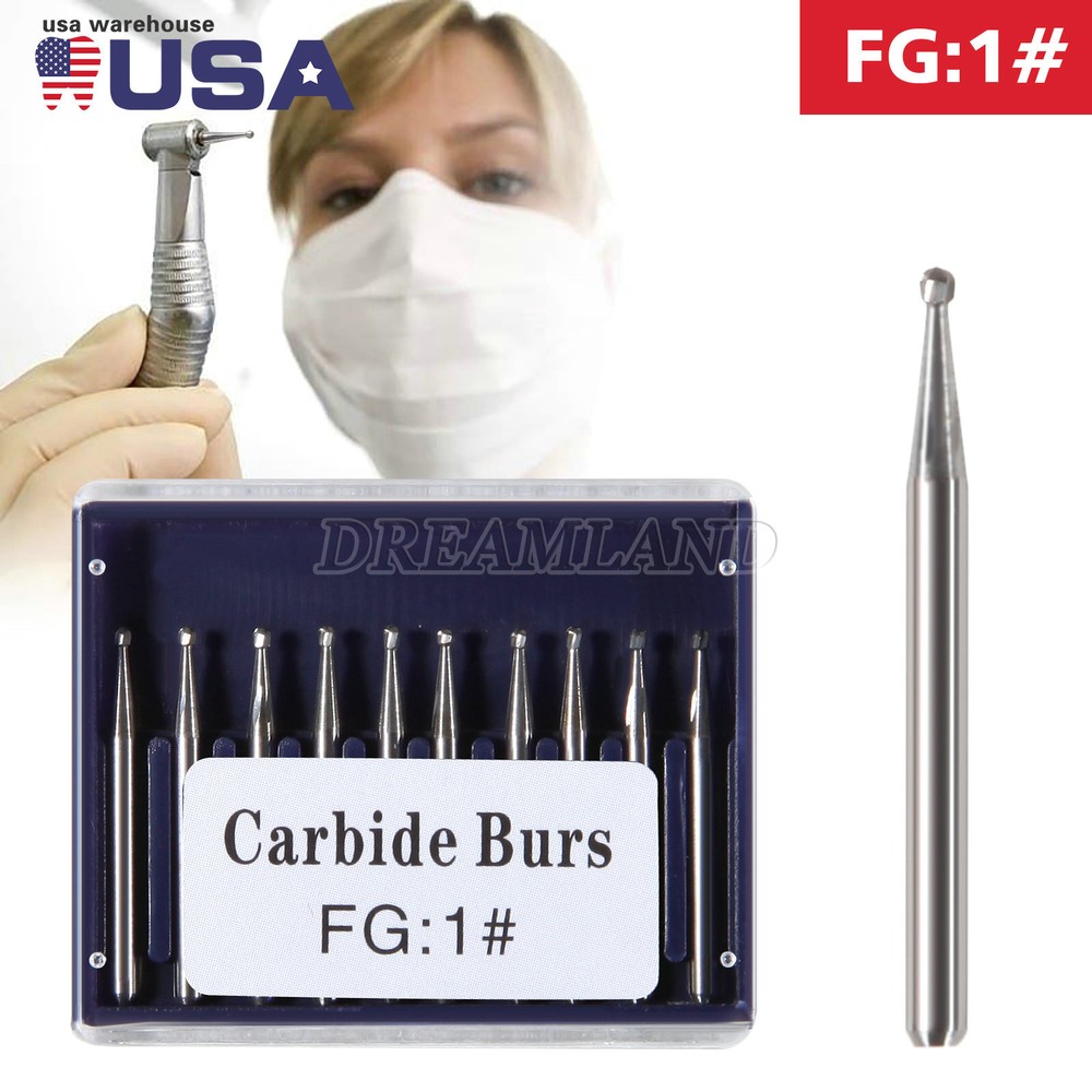 Dental Carbide Burs Surgical Burr Carbide FG 19mm FGOS FG SL 25mm 557 6 8