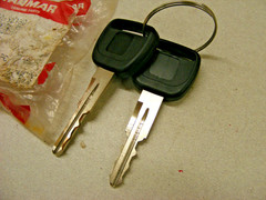 (2) Yanmar 1A7850-52130 Key (zz13) b