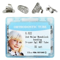 tubos de ortodoncia Orthodontic Buccal Tubes Roth MBT 022 1st 2nd Molar Tube