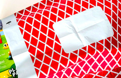 Lot 15x Festive Holiday Christmas Poly Envelope Wrapping Red Elegant Gift Mailer