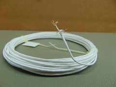 10 feet 30 AWG Shielded Silver Plated PTFE Wire Coax SPC