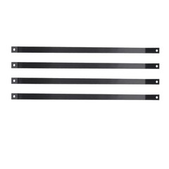 4pcs Universal Shipping Container Shelving Brackets Powder Coated 19.6”x59.3”