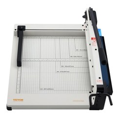 VEVOR Paper Cutter 17″ A3 Guillotine Paper Trimmer 400 Sheet Capacity Metal Base