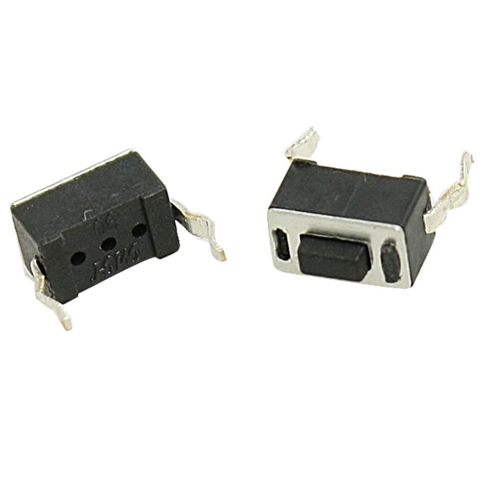 50pcs Momentary Tact Tactile Push Button Switch DIP Through Hole 3x6x4.3mm