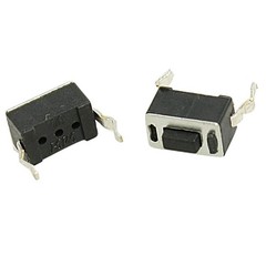 50pcs Momentary Tact Tactile Push Button Switch DIP Through Hole 3x6x4.3mm