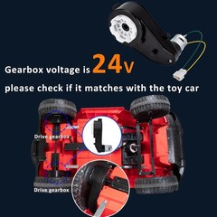 24V Motor-50000Rpm for Power Wheels,Rs555 High-Speed Steel Gears Motor Gearbox f