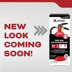 Kidde Commercial-Grade Fire Extinguisher for Office, Schools, Rechargeable,