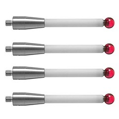4Pcs For Renishaw A-5000-3709 CMM Probe Stylus 50mm-Ceramic Stem – 6mm Ball NEW