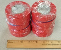 ( 10 Pack ) B17 35 General PVC Red Vinyl Electrical tape 3/4″ x 66FT (22yds)