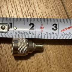 Emerson 26-8020 N Adapter N Male to F Female Adapter Connector