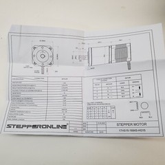 STEPPERONLINE 17 Stepper Motor Nema 15:1 3D Printer DIY CNC 17HS15-1684S-HG15