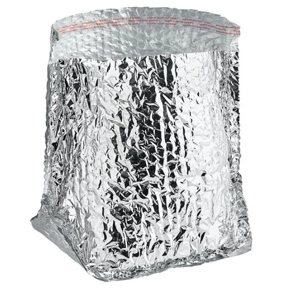 Foil Insulated Box Liners, 6 x 6 x 6 Inches. 10 Pack Insulated Shipping Liners