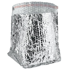 Foil Insulated Box Liners, 6 x 6 x 6 Inches. 10 Pack Insulated Shipping Liners