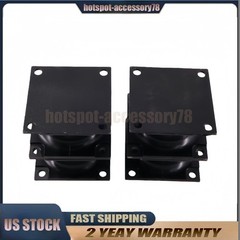 4PCS For Stanley Hydraulic Vibratory Plate Compactor Rubber Isolator Shock Mount
