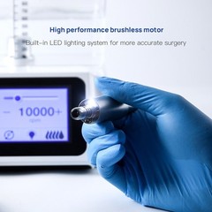 Dental Electric Brushless LED Micro Motor Surgical / 1:1/1:5/1:4.2 LED Handpiece