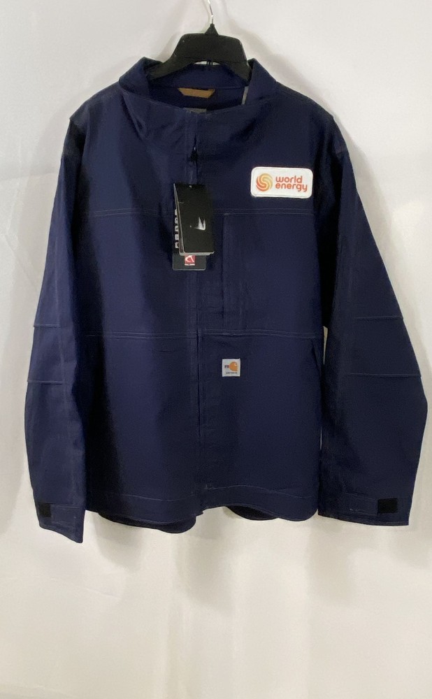 Carhartt 102179 FR Full Swing Quick Duck Jacket Navy 2XL NWT World Energy