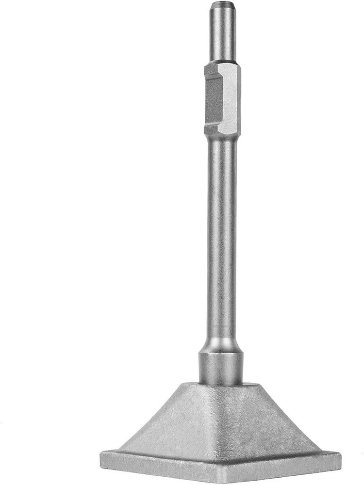Jack Hammer Dirt Soil Bit Tamper Plate 6″x 6″ for 1-1/8″ Shank Compactor