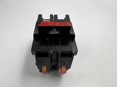 FPE FEDERAL PACIFIC NA240 2 POLE 40 AMP Type NA Circuit Breaker Red Handle