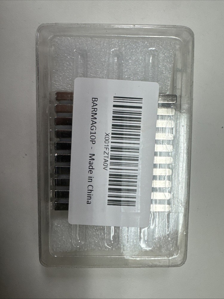 NEW – N52 Rare Earth Metal Neodymium Bar Magnets -1 Box with 10 Magnets