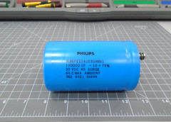 Philips 3186FE114U030AMA1 30 V DC Capacitor 110000 uF 3186FE Used