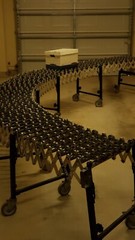BESTFLEX PORTABLE 18″ By 24′ EXPANDABLE SKATE WHEEL ROLLER CONVEYOR