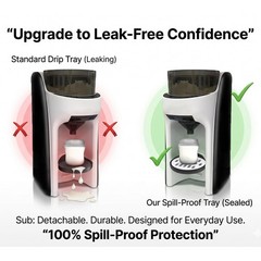 Drip Tray Replacement Compatible with Formula Maker, Easy-to-Install Black