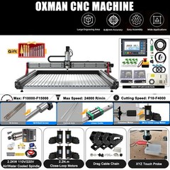 OXMAN CNC Router Machine with DDCSV3.1 Control Full Kit- 1610 Ball Screws