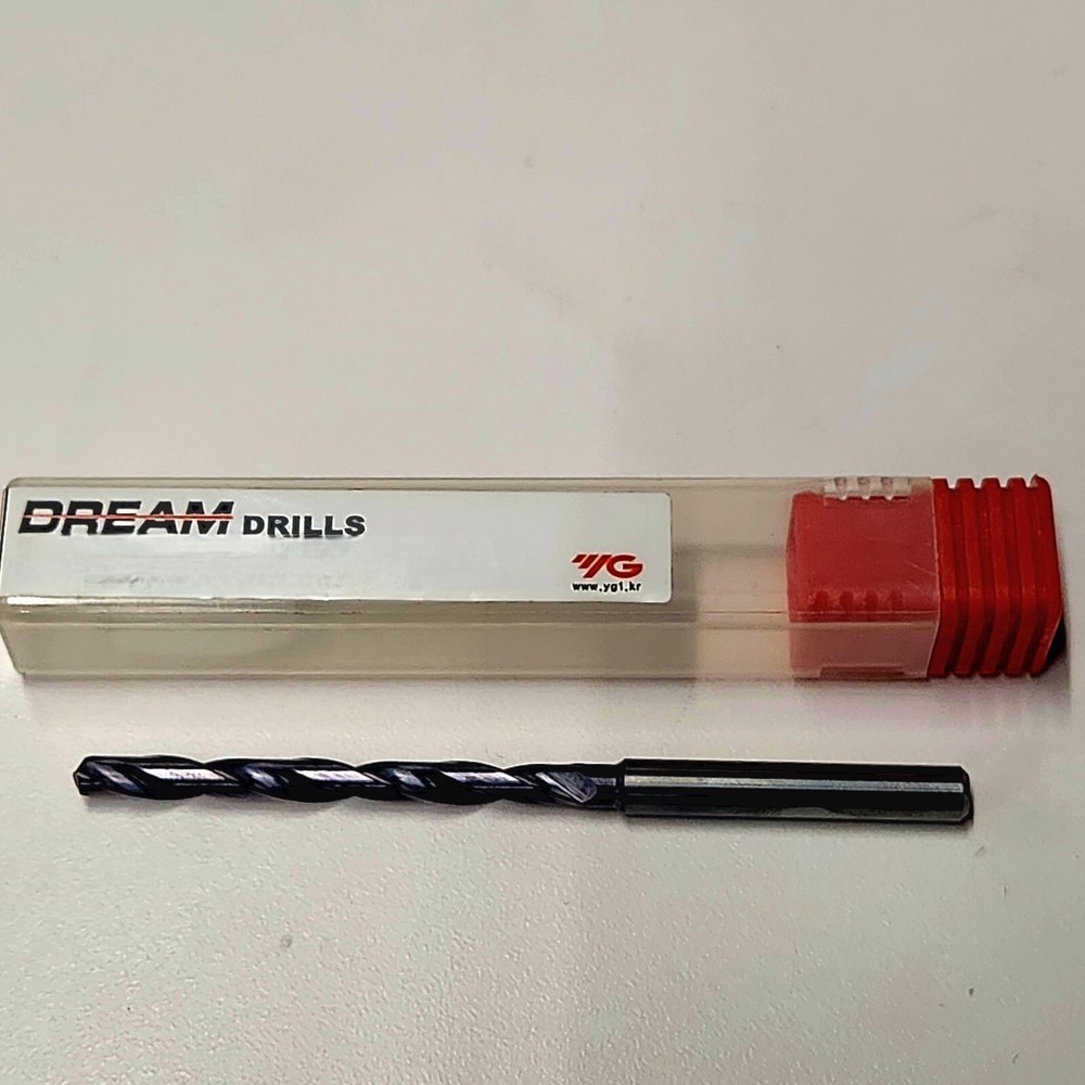 13.9mm 8XD INOX CARBIDE DRILL w/ COOLANT HOLES #DH453139 14mmLOC 178mmOAL