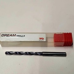 13.9mm 8XD INOX CARBIDE DRILL w/ COOLANT HOLES #DH453139 14mmLOC 178mmOAL