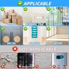 16 Rolls 2 Inch X 60 Yards 5.5 Mil Fiberglass Filament Packing Tape Transpare…