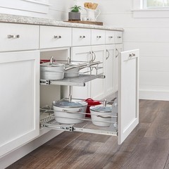 Rev-A-Shelf Kitchen Cabinet Pull Out Shelf Organizer, 24 x 22 In, 5WB2-2422-CR-1