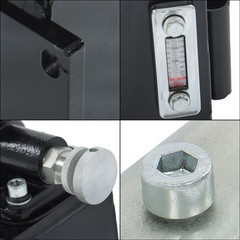 Single-Acting Hydraulic Pump 1.5CID Manual With Release Knob 3 Qts