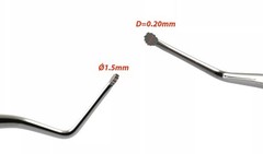3 PCs Dental Cord Packer Small Tip Gingival Atraumatic Retraction Instruments