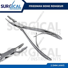 Friedman Bone Rongeur 2.5mm Jaws Surgical Dental Instrument 5.50″ German Grade