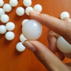White Solid Silicone Ball Bouncing Bouncy Silica Gel Balls Diameter 2 mm – 70 mm