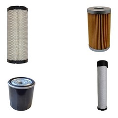4 Pc. Filter Service Kit Fits Bobcat Replaces 6682493