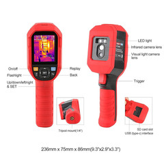 Uti260B Thermal Camera Imager 49152Pixels 256X192 IR Resolution Handheld Infrare