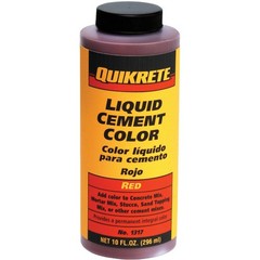 Quikrete Red 10 Oz. Liquid Cement Color 131703 Quikrete 131703 039645131732 Red